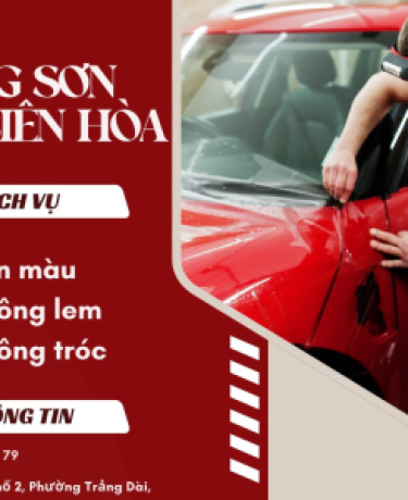Sơn Xe Máy Tại Biên Hòa – Đẹp Như Mới, Chuẩn Màu Hãng Tại Sơn Xe Hùng